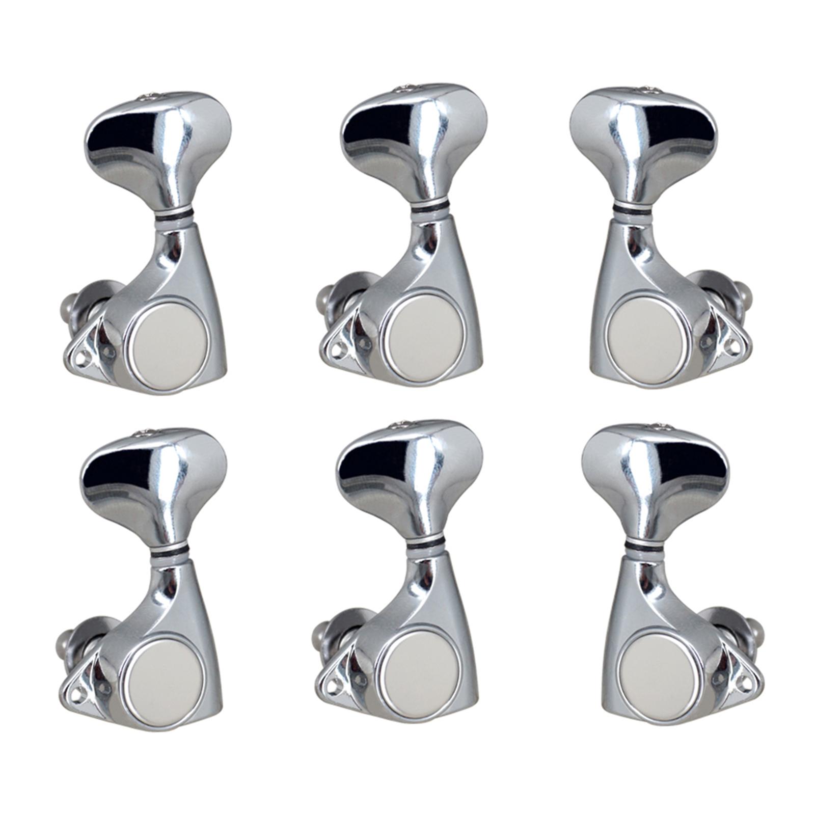 Vintage Fashion Enthusiasts - 6 ชิ้นกีตาร์ String Tuning PEGS 4L