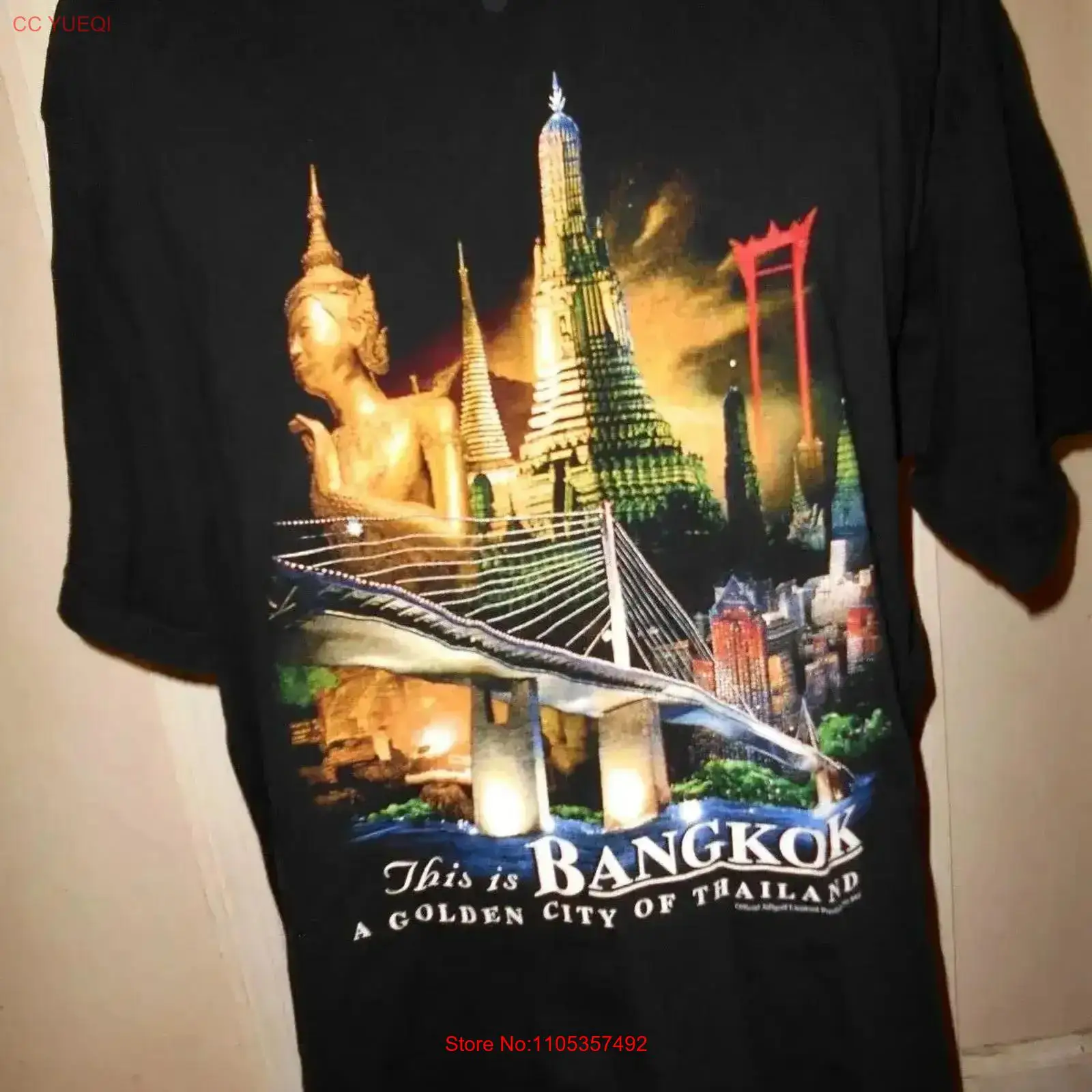 Vintage Fashion Bangkok - เสื้อยืด Jolicolf รุ่น Bangkok Golden City