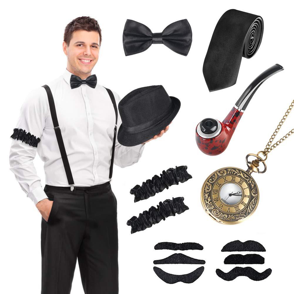 Vintage Fashion Watches - 1920s Ball Party หมวก Gangster Bandit