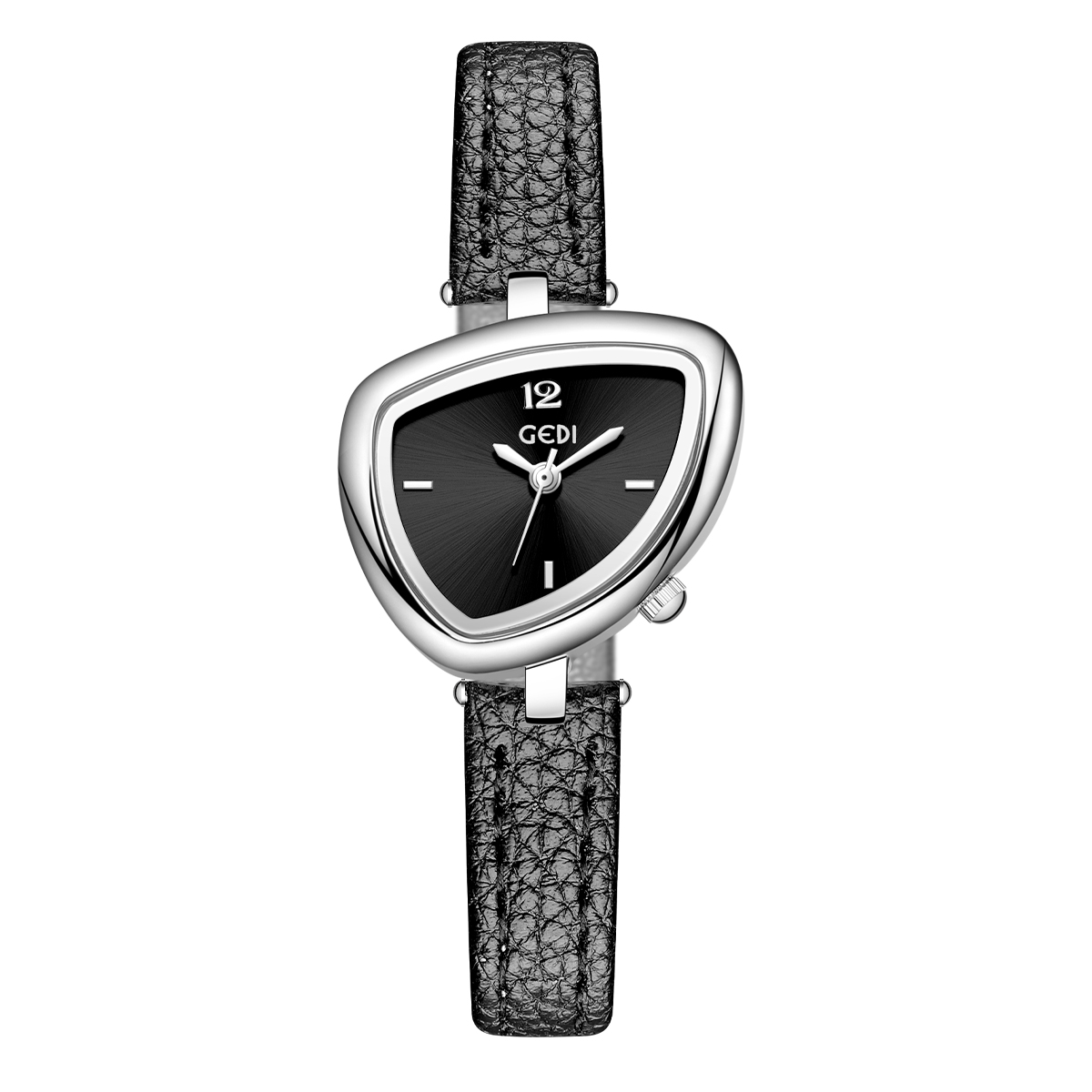 Vintage Fashion Watches - นาฬิกาข้อมือผู้หญิง GEDI สไตล์วินเทจ สายหนัง ดีไซน์เรียบหรู โดดเด่น
