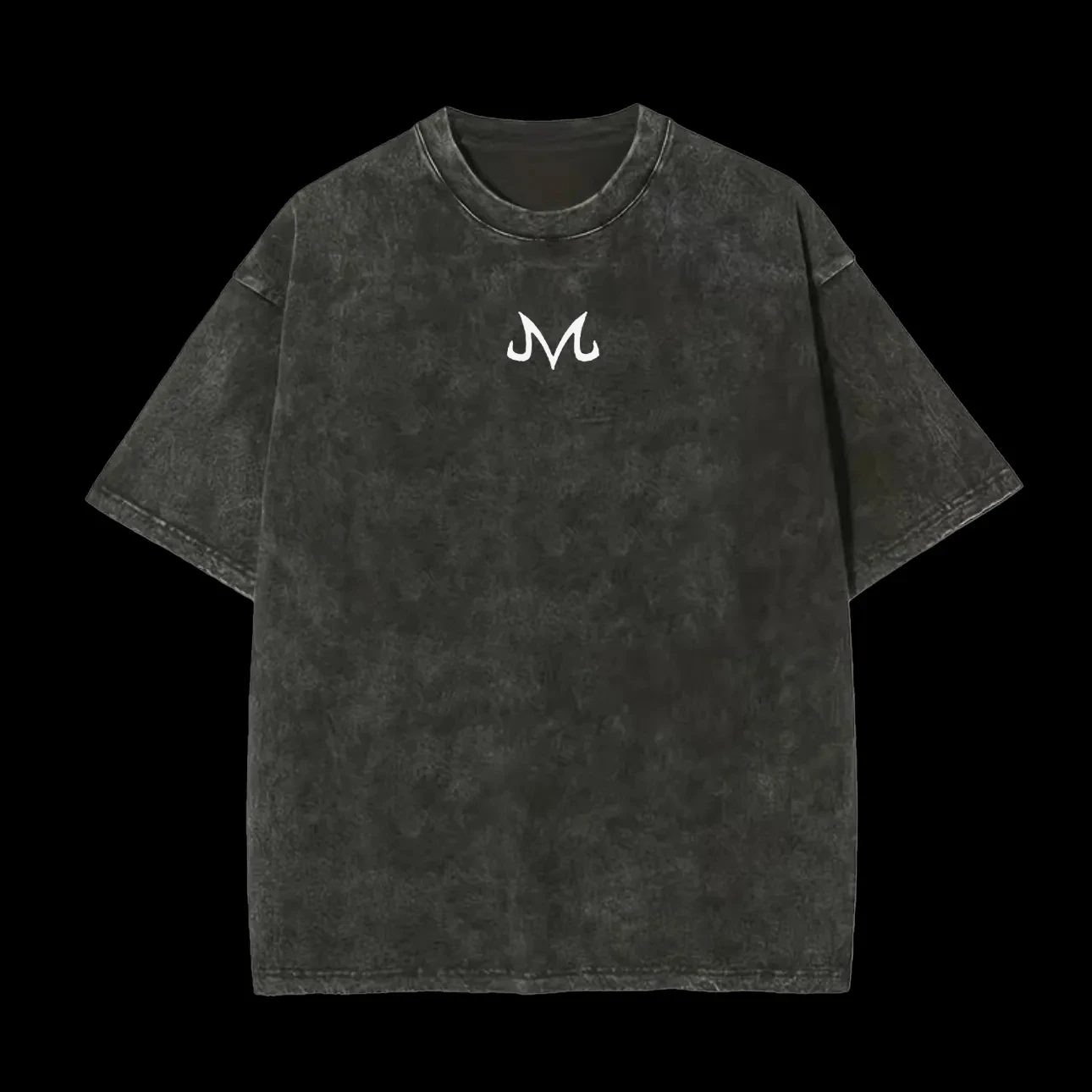 Z Vintage Fashion - เสื้อยืดโลโก้มาจิน เอ็ม สำหรับผู้ชาย ลายกราฟิกอนิเมะดราก้อนบอล Z ผ้าคอตตอนสไตล์มินิมอล