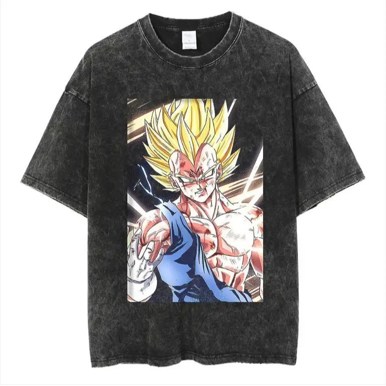 เสื้อยืดพิมพ์ลายอนิเมะวินเทจลา - Z Vintage Fashion บทวิจารณ์และราคา