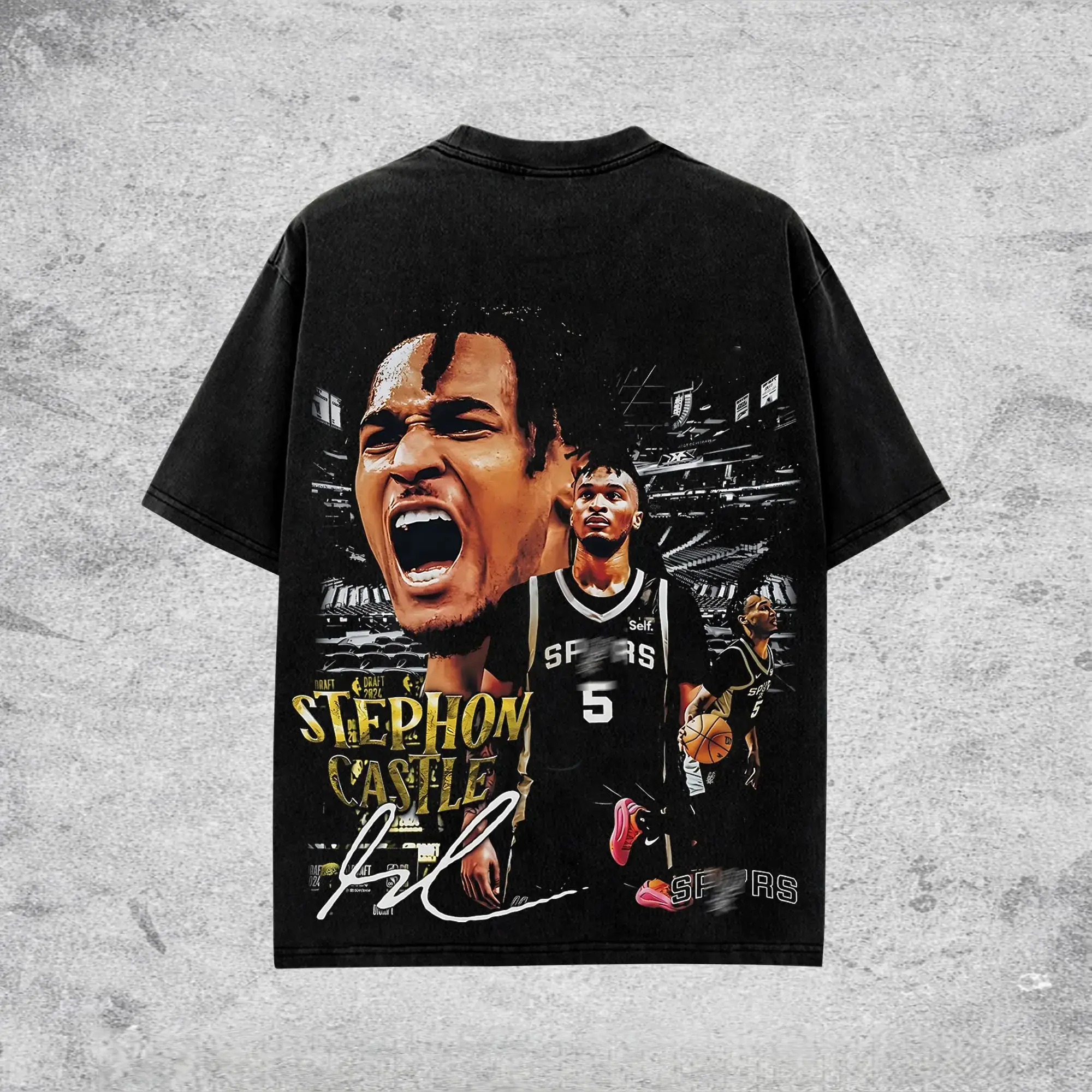 เสื้อยืดลายกราฟิกทีมบาสเก็ตบอล - Vintage Fashion Enthusiasts บทวิจารณ์และราคา
