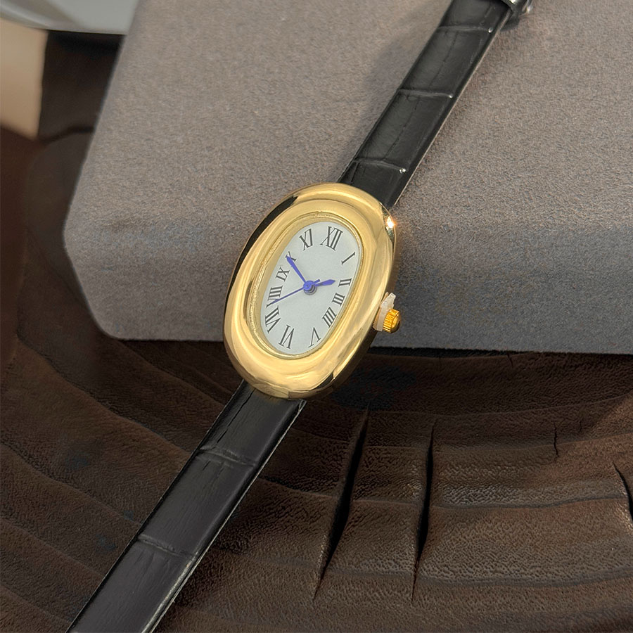 นาฬิกาข้อมือควอตซ์ทรงไข่สำหรับ - Vintage Fashion Watches บทวิจารณ์และราคา
