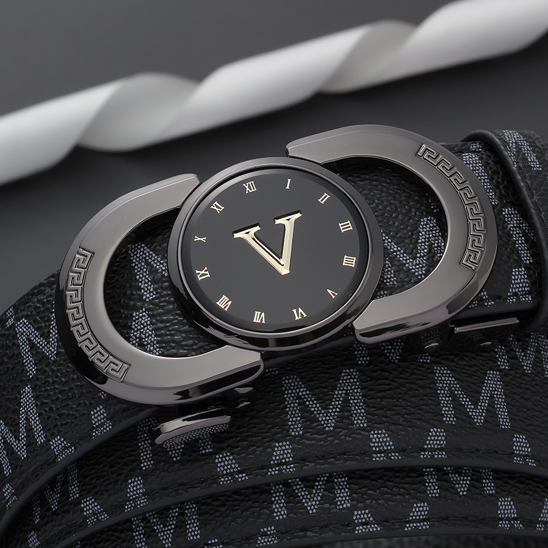 เข็มขัดหนังเทียมลายพิมพ์วินเทจ - Z Vintage Fashion บทวิจารณ์และราคา