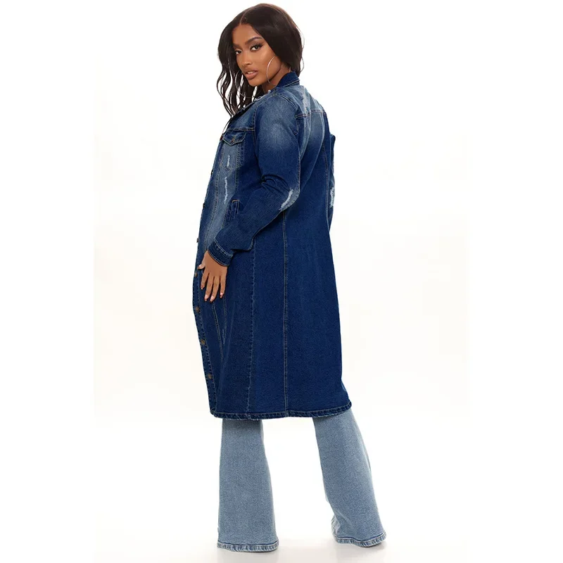 ผ้าฝ้าย DENIM เสื้อผู้หญิงฤดูใ - Patchwork Jean Jacket บทวิจารณ์และราคา
