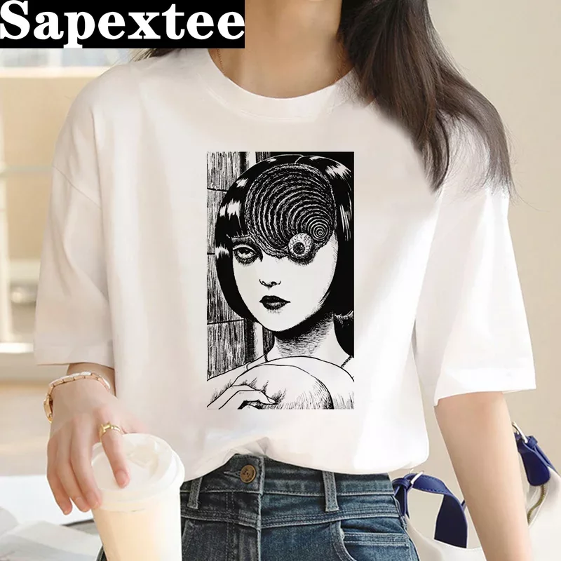 Junji Ito เสื้อยืดผู้หญิง HARA - Tie Dye Shirt Vintage บทวิจารณ์และราคา