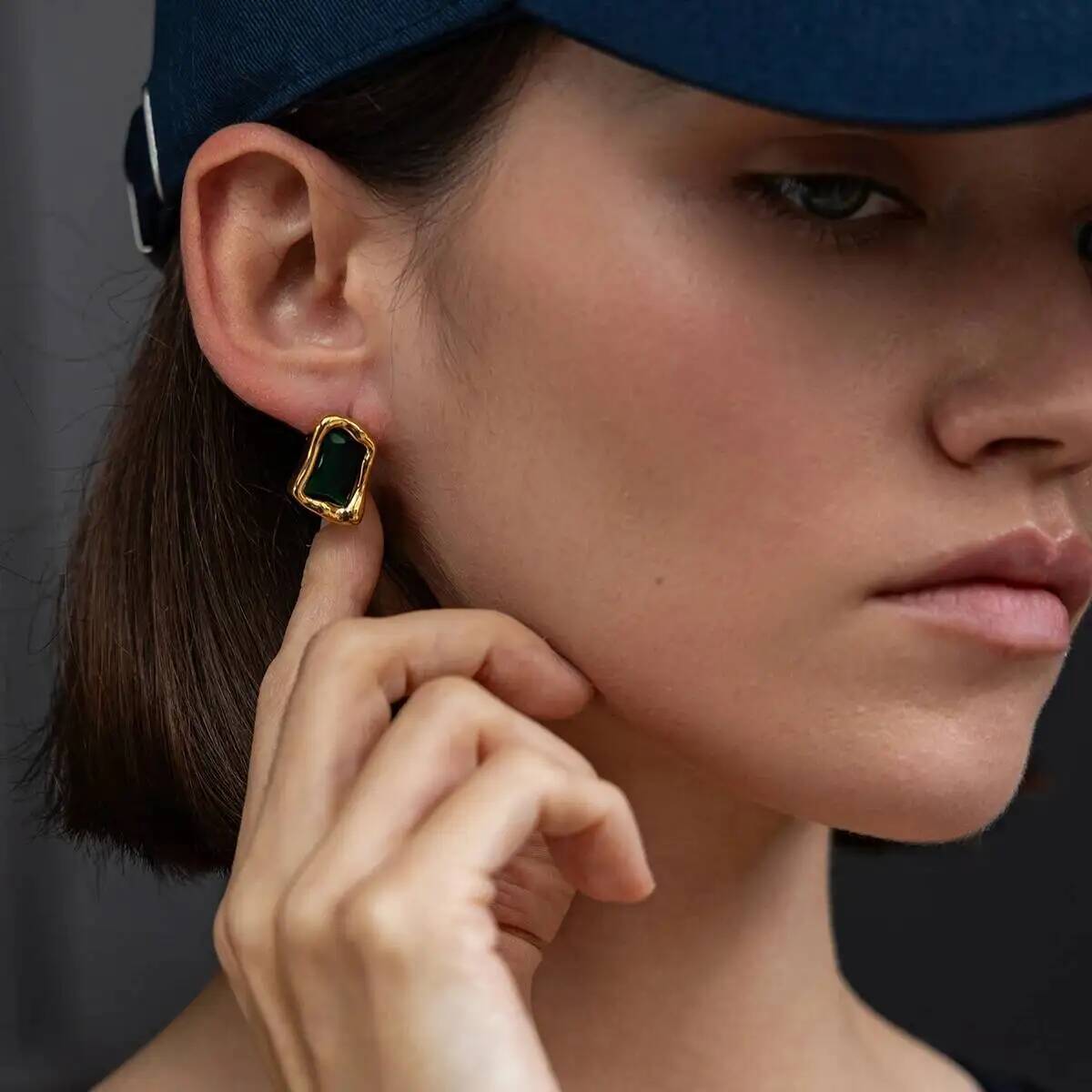 IngeSight.Z ต่างหูสตั๊ดทรงสี่เ - Z Vintage Fashion บทวิจารณ์และราคา