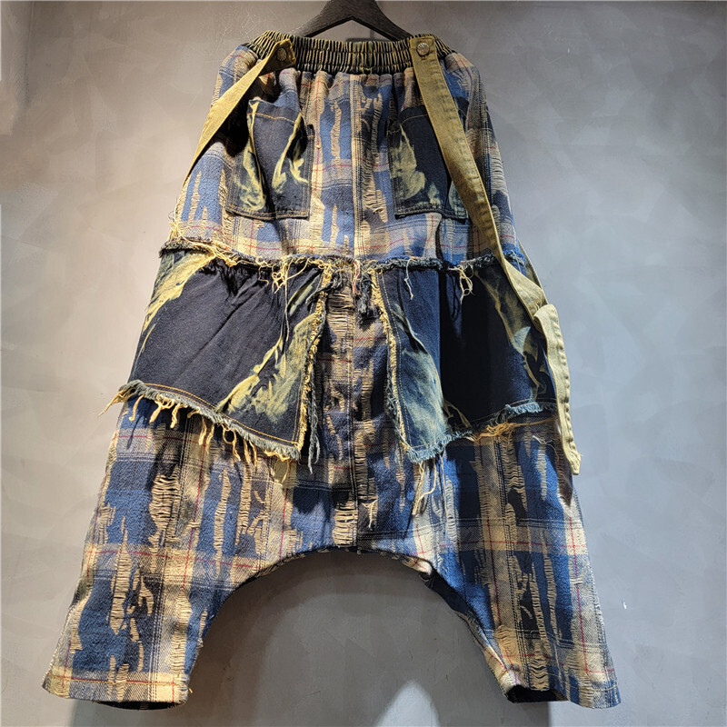 WTHTแฟชั่นผู้หญิงไม่สม่ําเสมอP - Patchwork Jean Jacket บทวิจารณ์และราคา