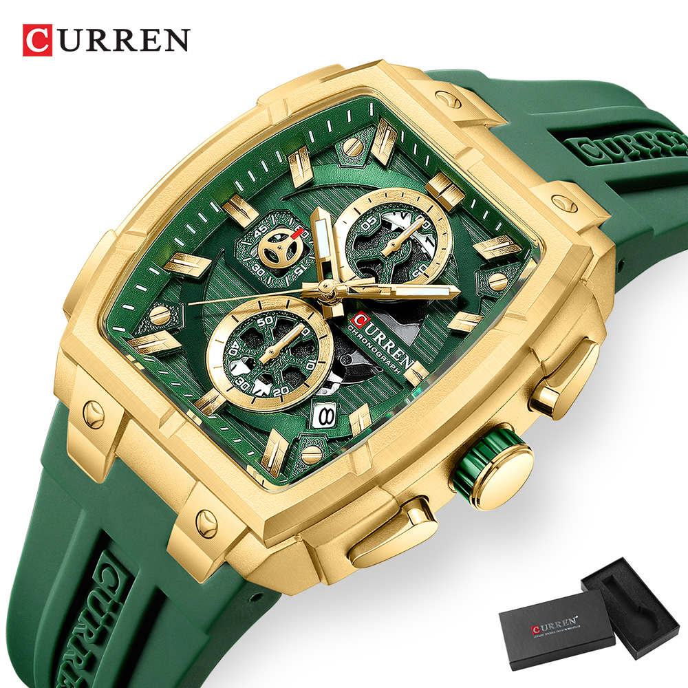 CURREN นาฬิกาวินเทจสุดหรูสำหรั - Vintage Fashion Design บทวิจารณ์และราคา