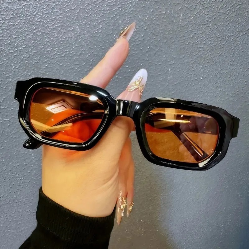 แฟชั่นสแควร์แว่นตากันแดดวินเทจ - Vintage Fashion Female บทวิจารณ์และราคา