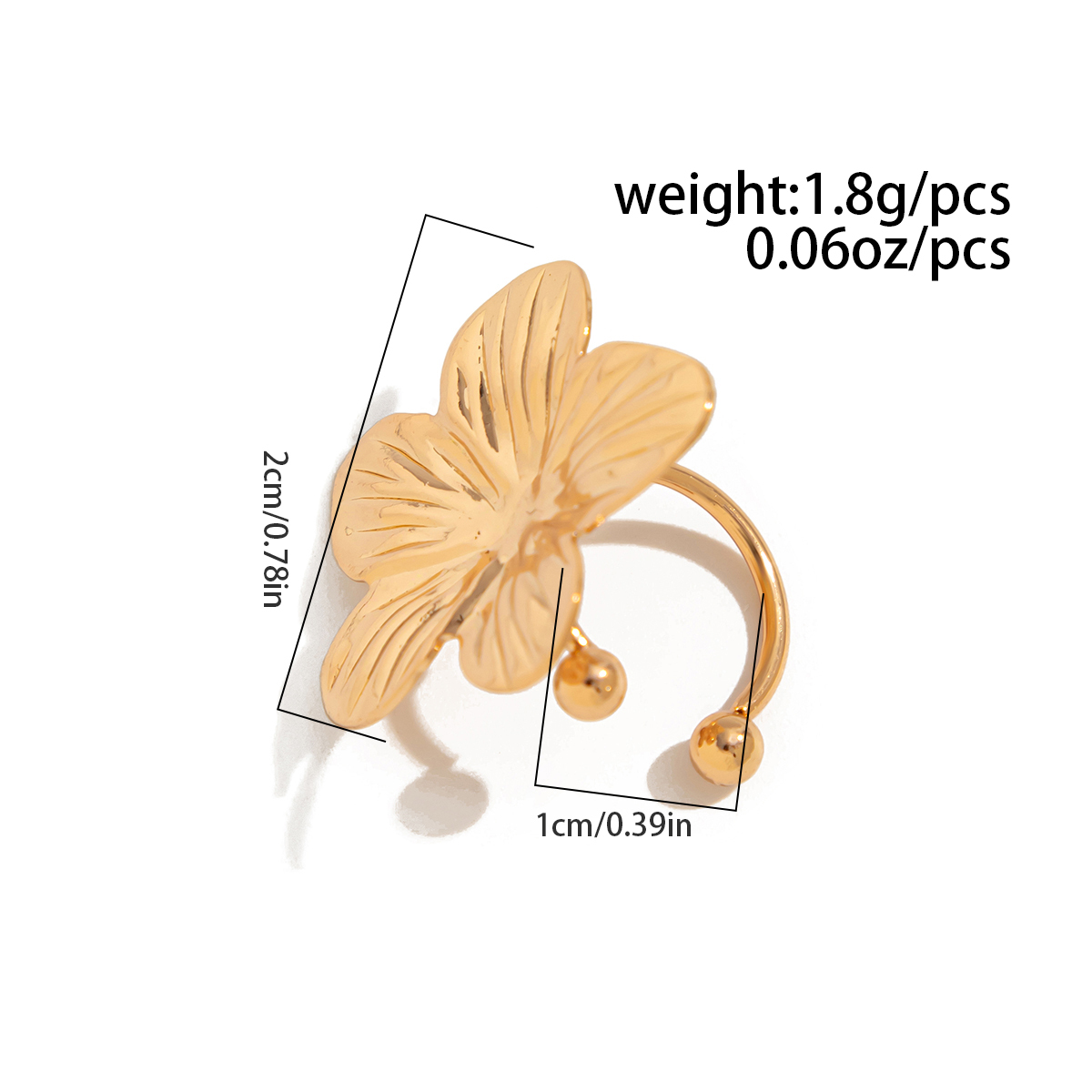 IngeSight.Z อินเทรนด์โลหะดอกไม - Z Vintage Fashion บทวิจารณ์และราคา