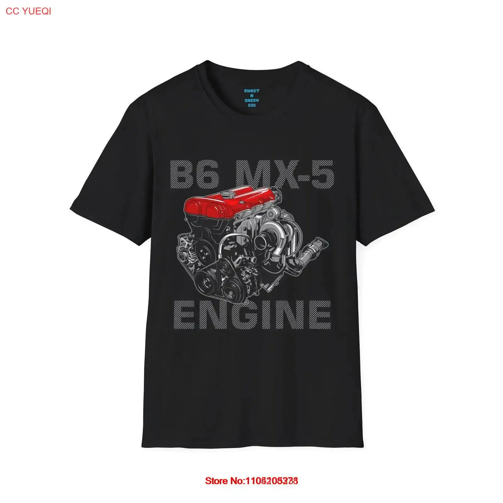 เสื้อยืด B6 MX 5 ลายเครื่องยนต - Vintage Fashion Enthusiasts บทวิจารณ์และราคา