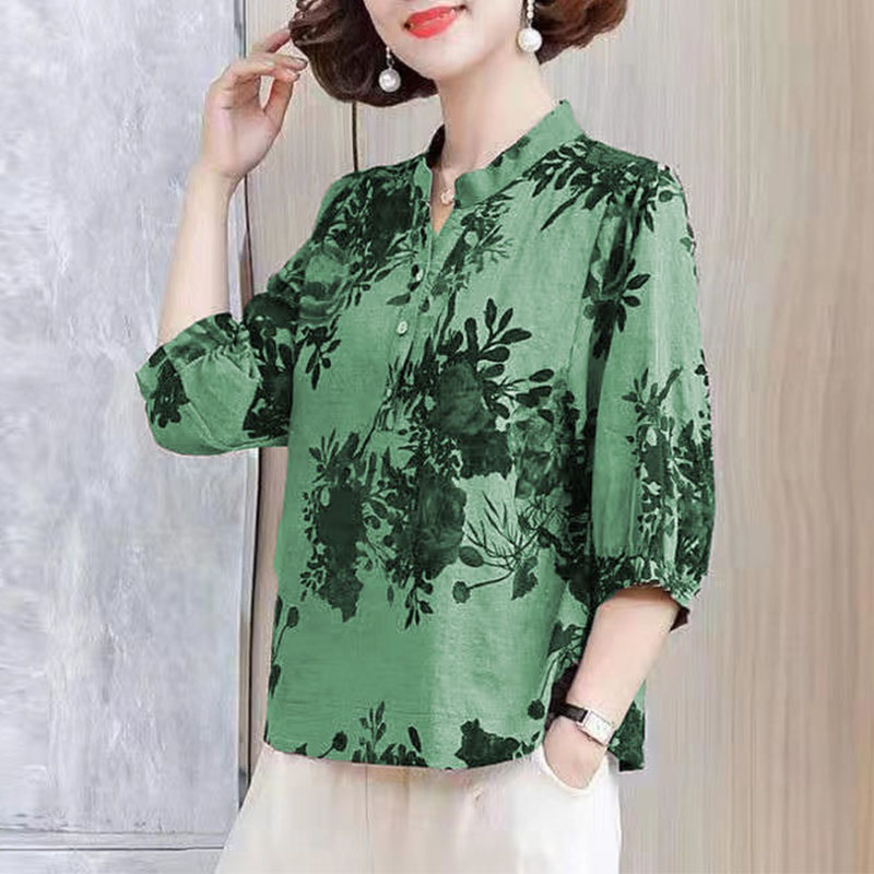 แฟชั่นผู้หญิง Vintage หลวมเสื้ - Tie Dye Shirt Vintage บทวิจารณ์และราคา