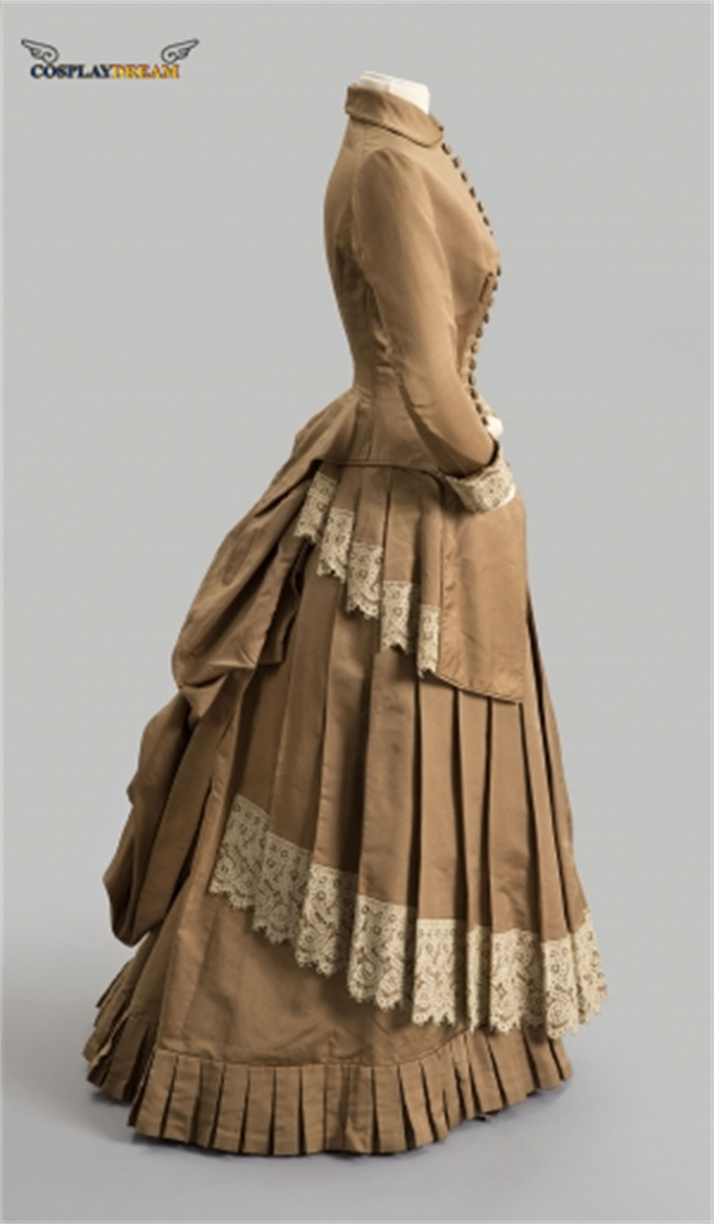 ชุดเดรสแฟชั่นยุคศตวรรษที่ 19 ช - Vintage Fashion Dress บทวิจารณ์และราคา