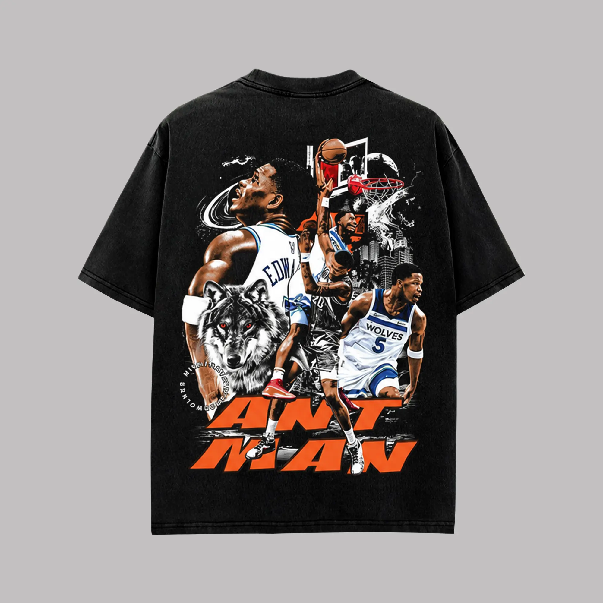 เสื้อยืดโอเวอร์ไซส์ลายกราฟิกบา - Vintage Fashion Enthusiasts บทวิจารณ์และราคา
