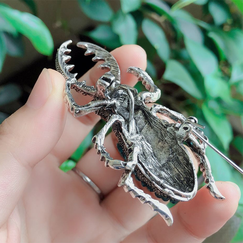 Muylinda Bug เข็มกลัด Pin Rhin - Vintage Fashion Bug บทวิจารณ์และราคา