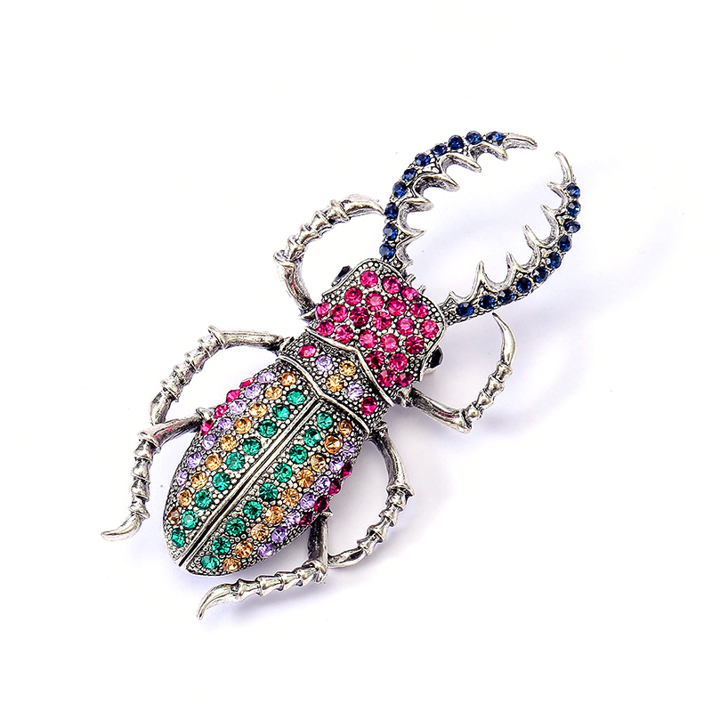 Muylinda Bug เข็มกลัด Pin Rhin - Vintage Fashion Bug บทวิจารณ์และราคา