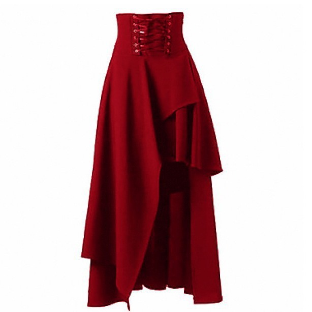 กระโปรงวินเทจสไตล์สตีมพังก์เสื - Vintage Fashion Korea บทวิจารณ์และราคา