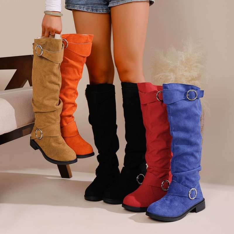 รองเท้าบูทสไตล์ตะวันตกแบบวินเท - Vintage Fashion Boots บทวิจารณ์และราคา