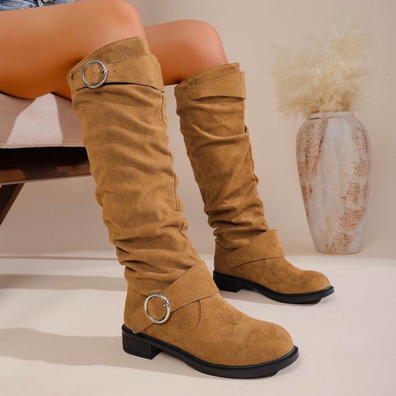 รองเท้าบูทสไตล์ตะวันตกแบบวินเท - Vintage Fashion Boots บทวิจารณ์และราคา