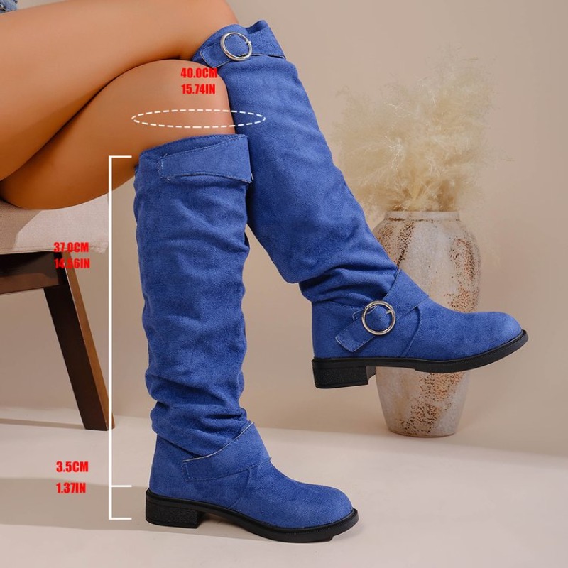 รองเท้าบูทสไตล์ตะวันตกแบบวินเท - Vintage Fashion Boots บทวิจารณ์และราคา