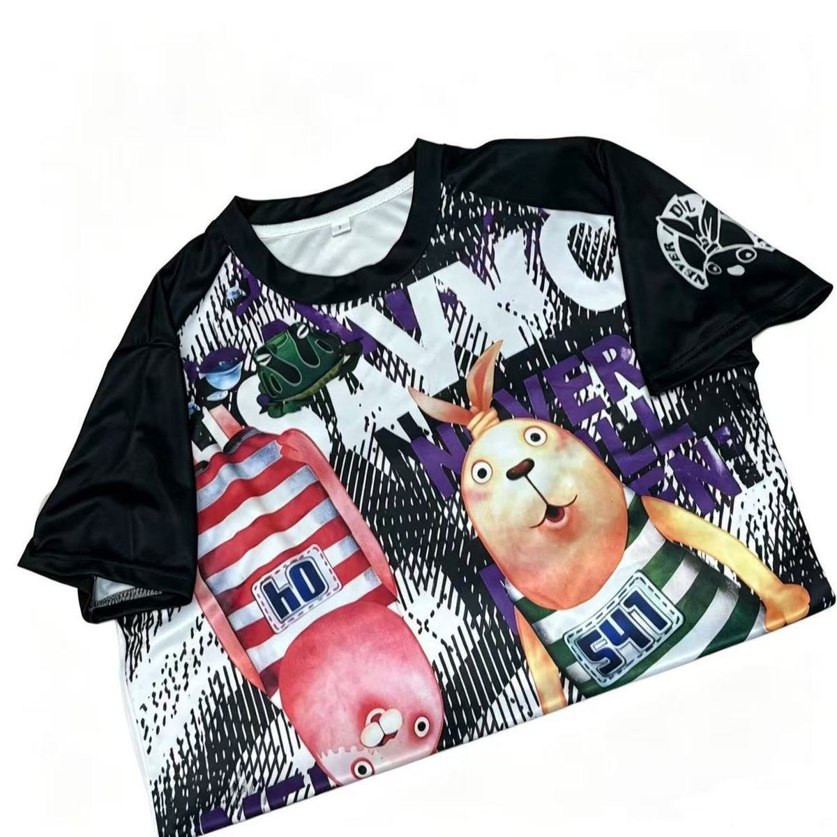 เสื้อยืดลายกราฟิก 3 มิติ กระต่ - Tie Dye Shirt Vintage บทวิจารณ์และราคา