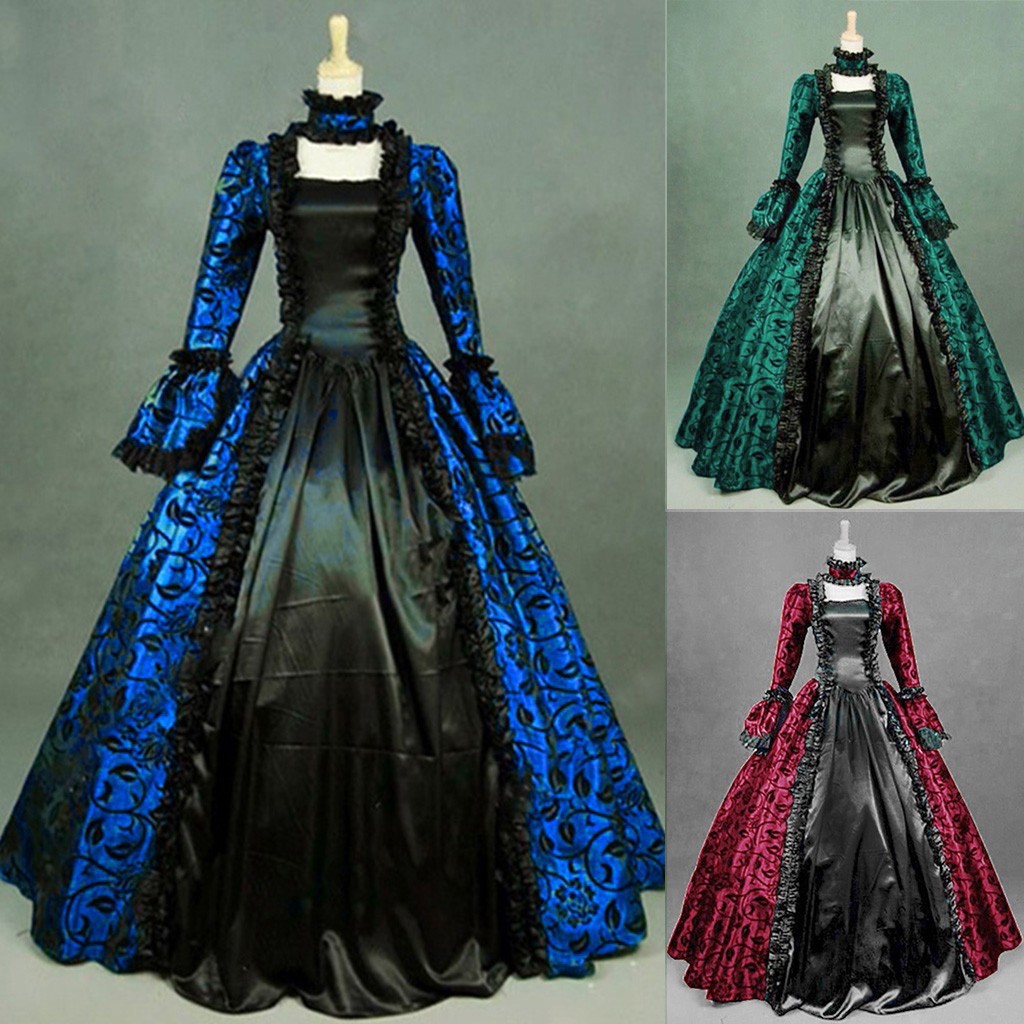 ชุดเดรสวินเทจผู้หญิง ดีไซน์ประ - Vintage Fashion Dress บทวิจารณ์และราคา