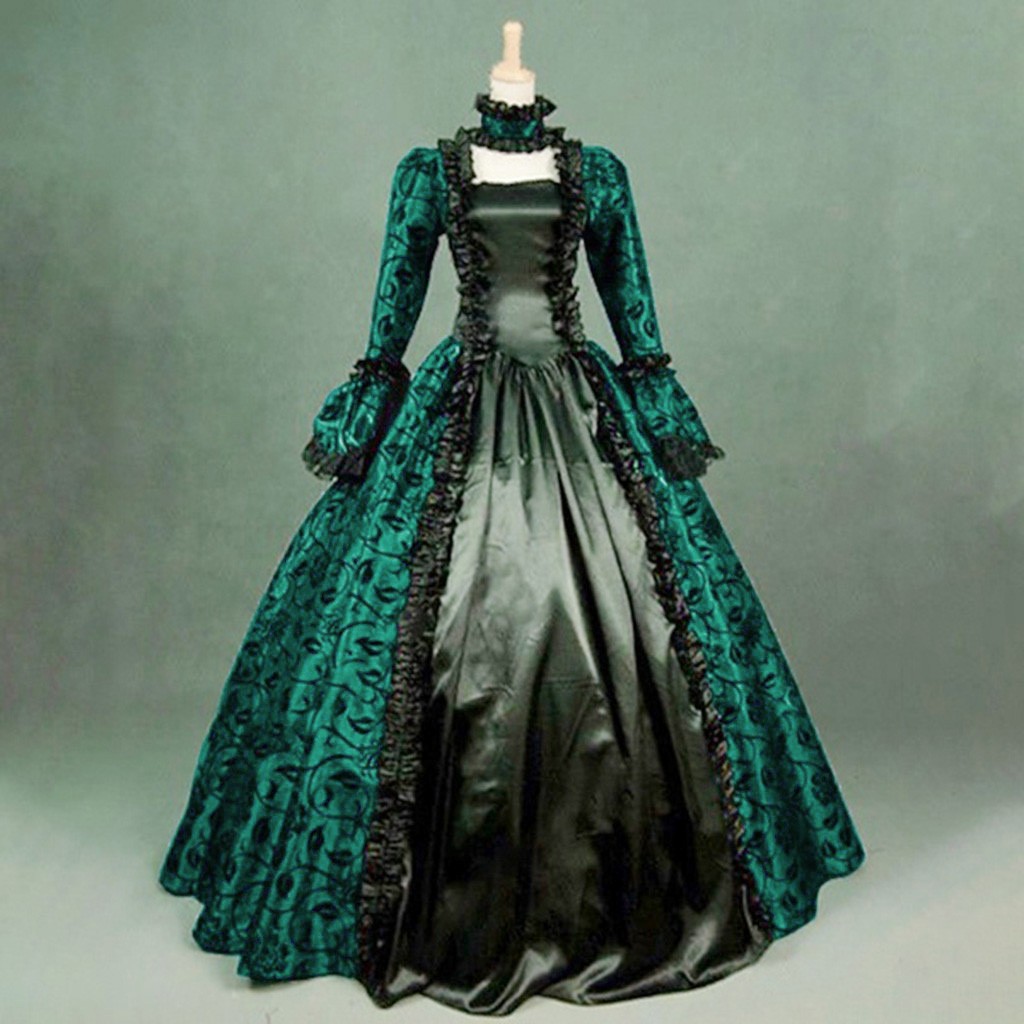 ชุดเดรสวินเทจผู้หญิง ดีไซน์ประ - Vintage Fashion Dress บทวิจารณ์และราคา