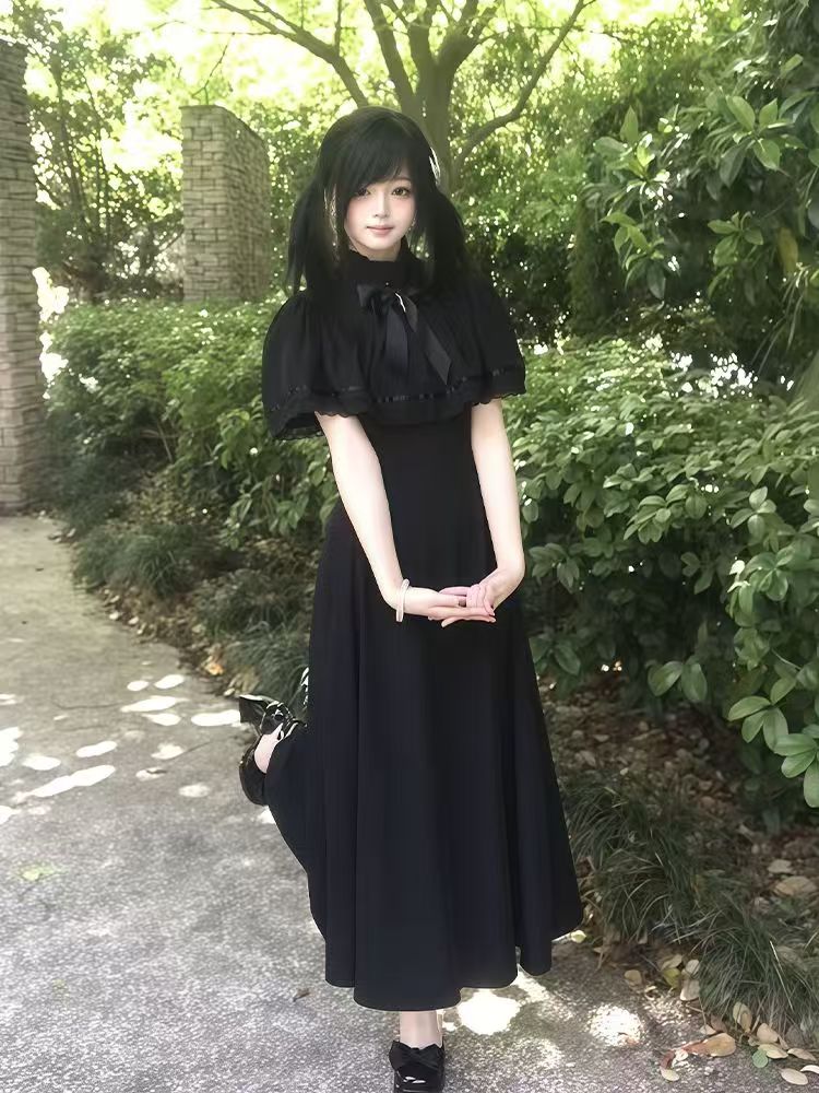 ชุดเดรสสไตล์โกธิค ฮาราจูกุ ทรง - Vintage Fashion Retro Outfit บทวิจารณ์และราคา