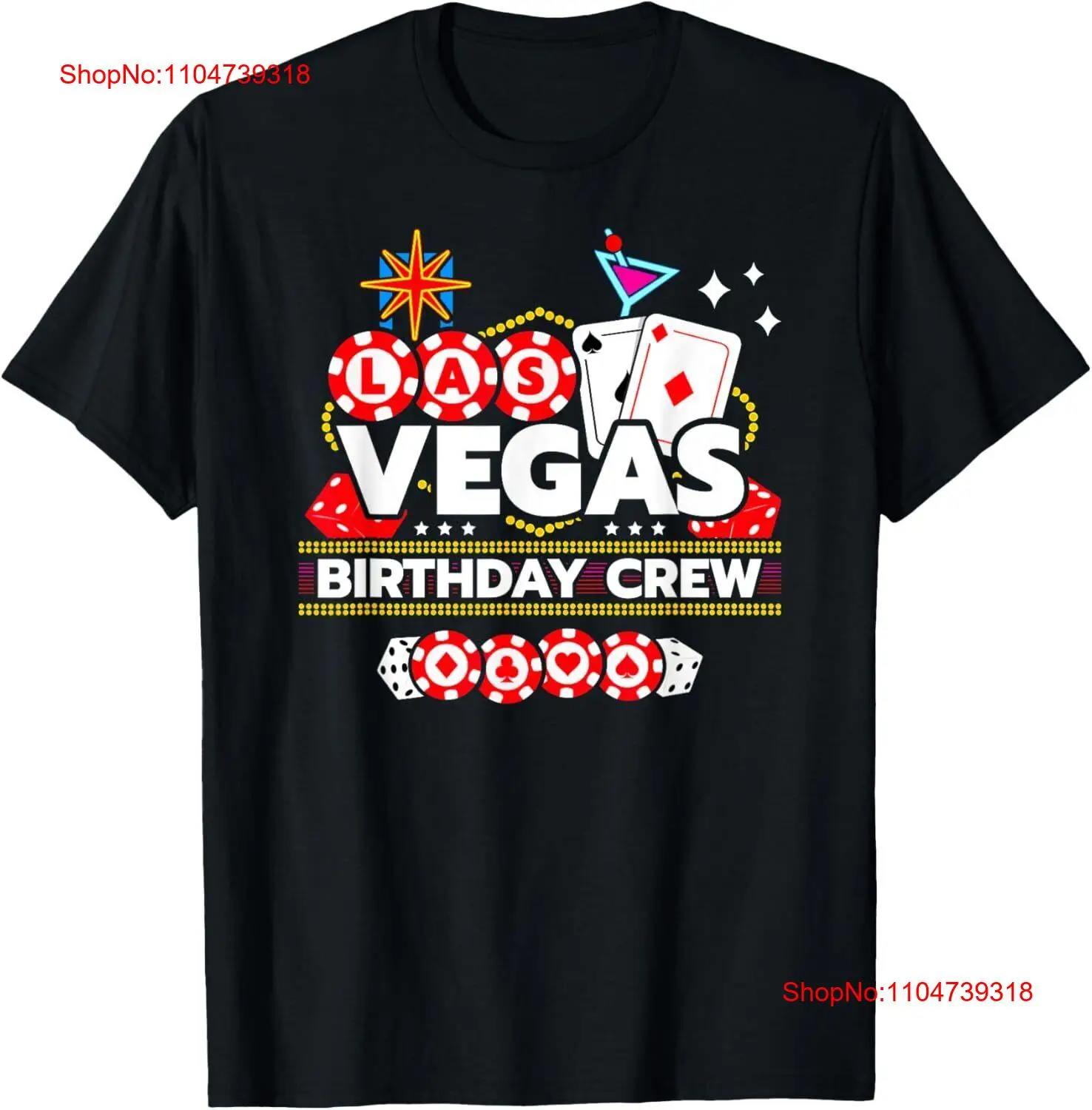 Vegas วันเกิดลูกเรือหญิง T เสื - Vintage Vegas Fashion บทวิจารณ์และราคา