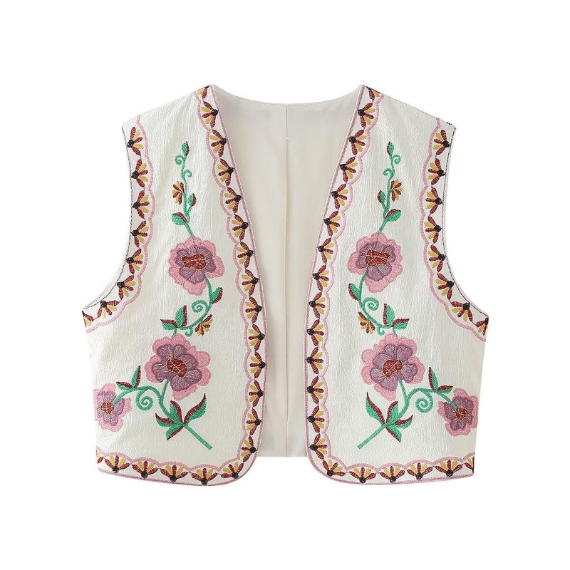 เสื้อกั๊กปักลายวินเทจแฟชั่นสุด - Vintage Fashion Vogue บทวิจารณ์และราคา
