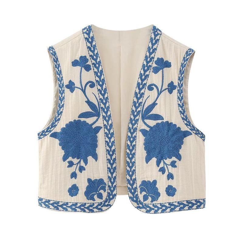 เสื้อกั๊กปักลายวินเทจแฟชั่นสุด - Vintage Fashion Vogue บทวิจารณ์และราคา
