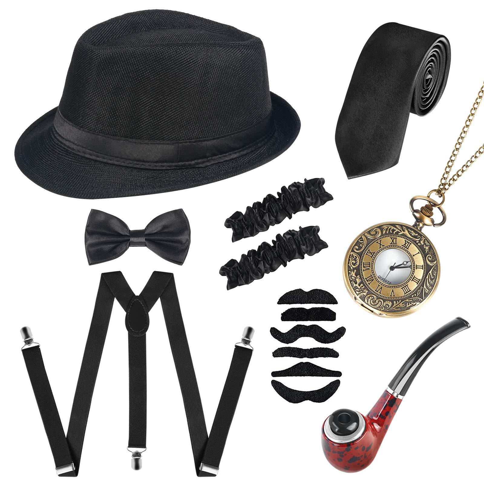 1920s Ball Party หมวก Gangster - Vintage Fashion Watches บทวิจารณ์และราคา