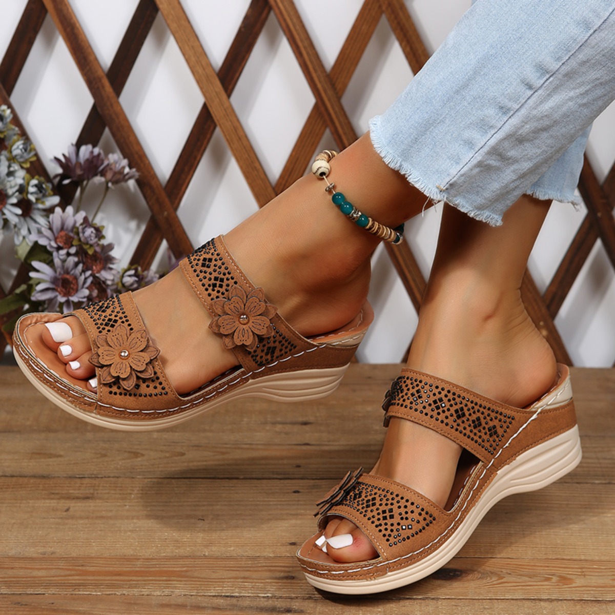 รองเท้าส้นเตารีดแฟชั่นใหม่สำหร - Vintage Fashion Female บทวิจารณ์และราคา