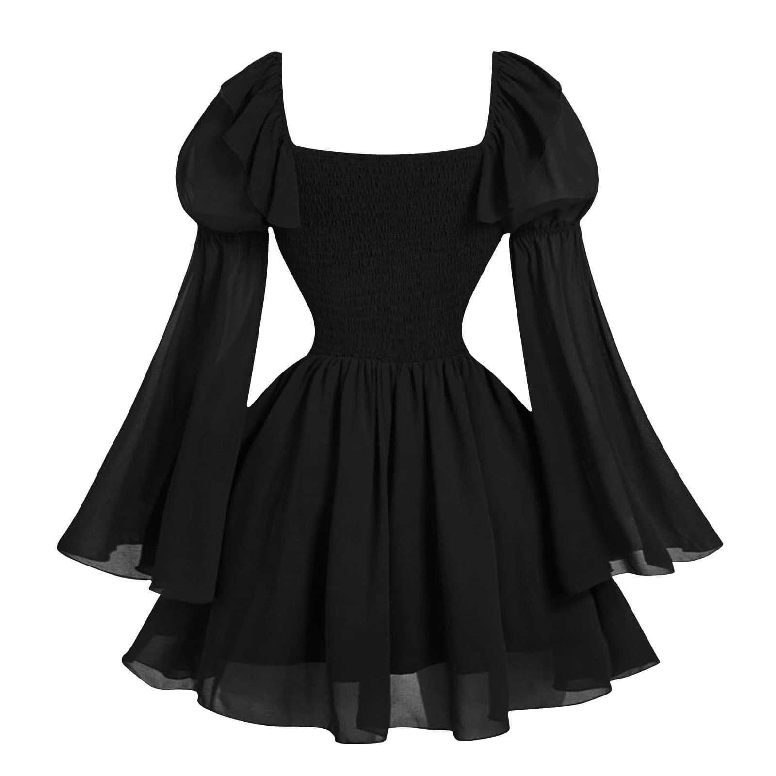 ชุดเดรสแขนยาวสไตล์เรอเนซองส์ยุ - Vintage Fashion Dress บทวิจารณ์และราคา