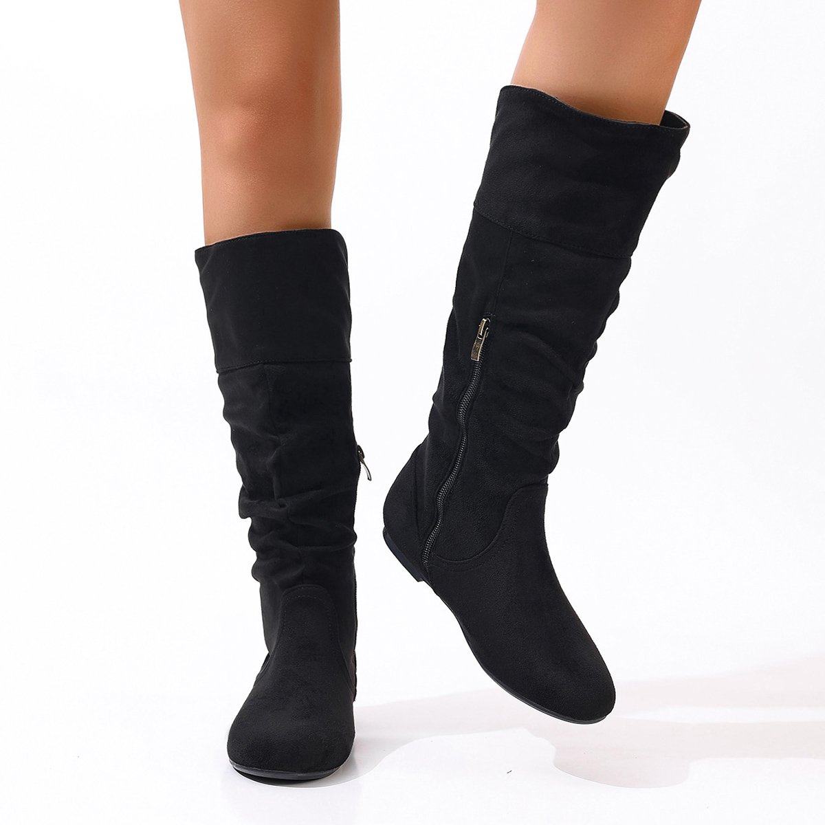 รองเท้าบูทแฟชั่นผู้หญิงสไตล์วิ - Vintage Fashion Boots บทวิจารณ์และราคา