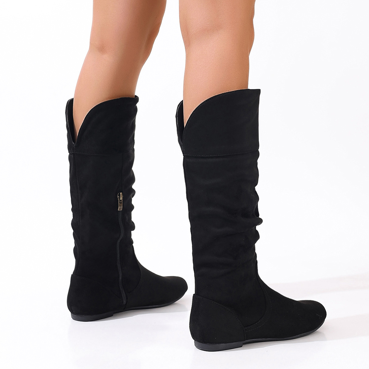 รองเท้าบูทแฟชั่นผู้หญิงสไตล์วิ - Vintage Fashion Boots บทวิจารณ์และราคา
