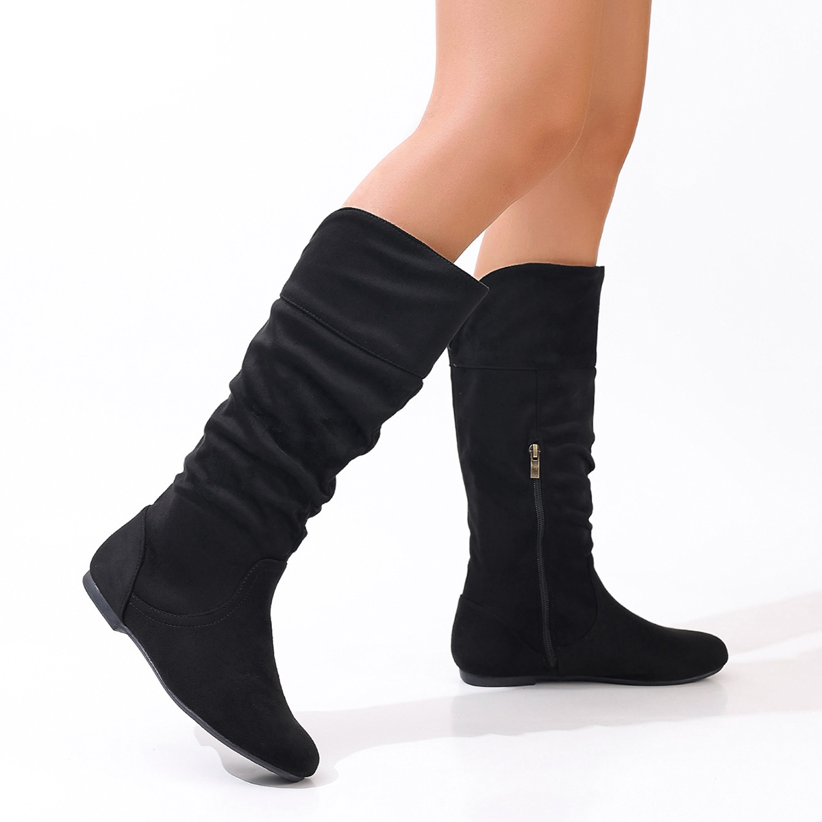 รองเท้าบูทแฟชั่นผู้หญิงสไตล์วิ - Vintage Fashion Boots บทวิจารณ์และราคา
