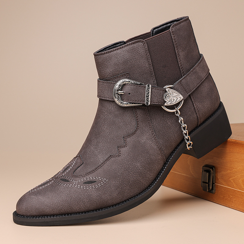 รองเท้าบูทคาวบอยวินเทจสำหรับผู - Vintage Fashion Boots บทวิจารณ์และราคา