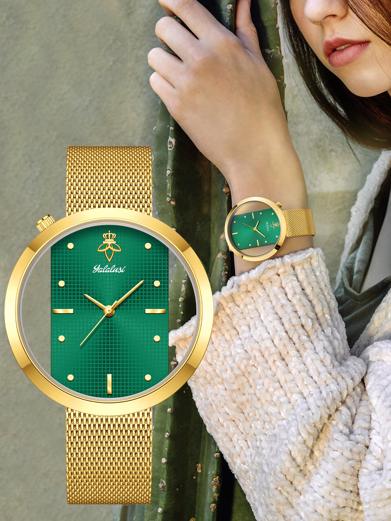 YaLaLuSi นาฬิกาข้อมือสตรีสไตล์ - Vintage Fashion Watches บทวิจารณ์และราคา