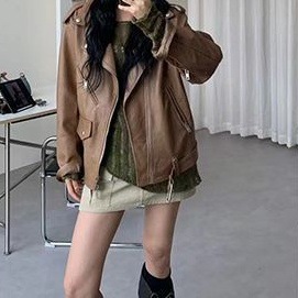 เสื้อแจ็คเก็ตผู้หญิง ฤดูใบไม้ผ - Vintage Fashion Instagram บทวิจารณ์และราคา