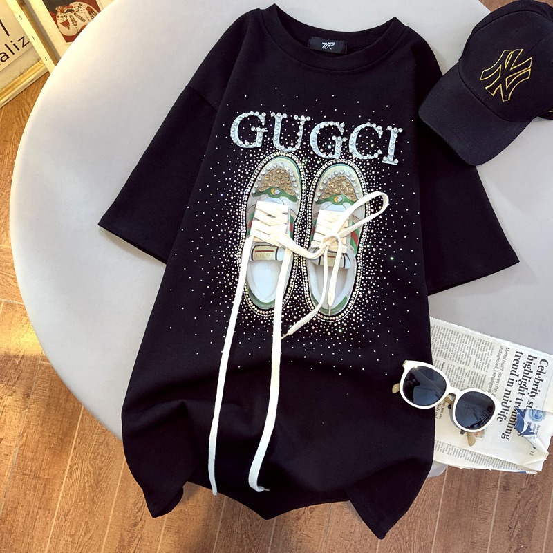 เสื้อยืดแฟชั่นฤดูร้อนใหม่ สไตล - Vintage Fashion Instagram บทวิจารณ์และราคา